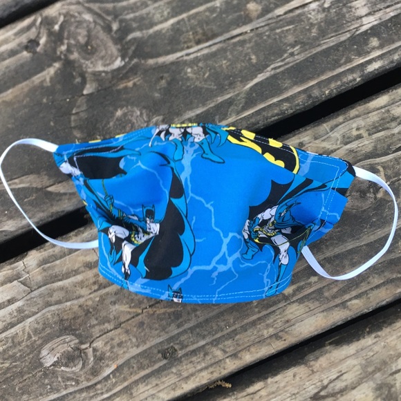 WEEKEND SALE Batman Inspired blue Adult Face Mask! - Picture 4 of 4